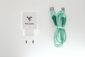 SET #2 30W wall charger + 2A USB-A to USB-C cable - 1m