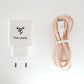 ZESTAW #1 Ładowarka sieciowa 30W + kabel 2.4A USB-C do Lightning - 1m