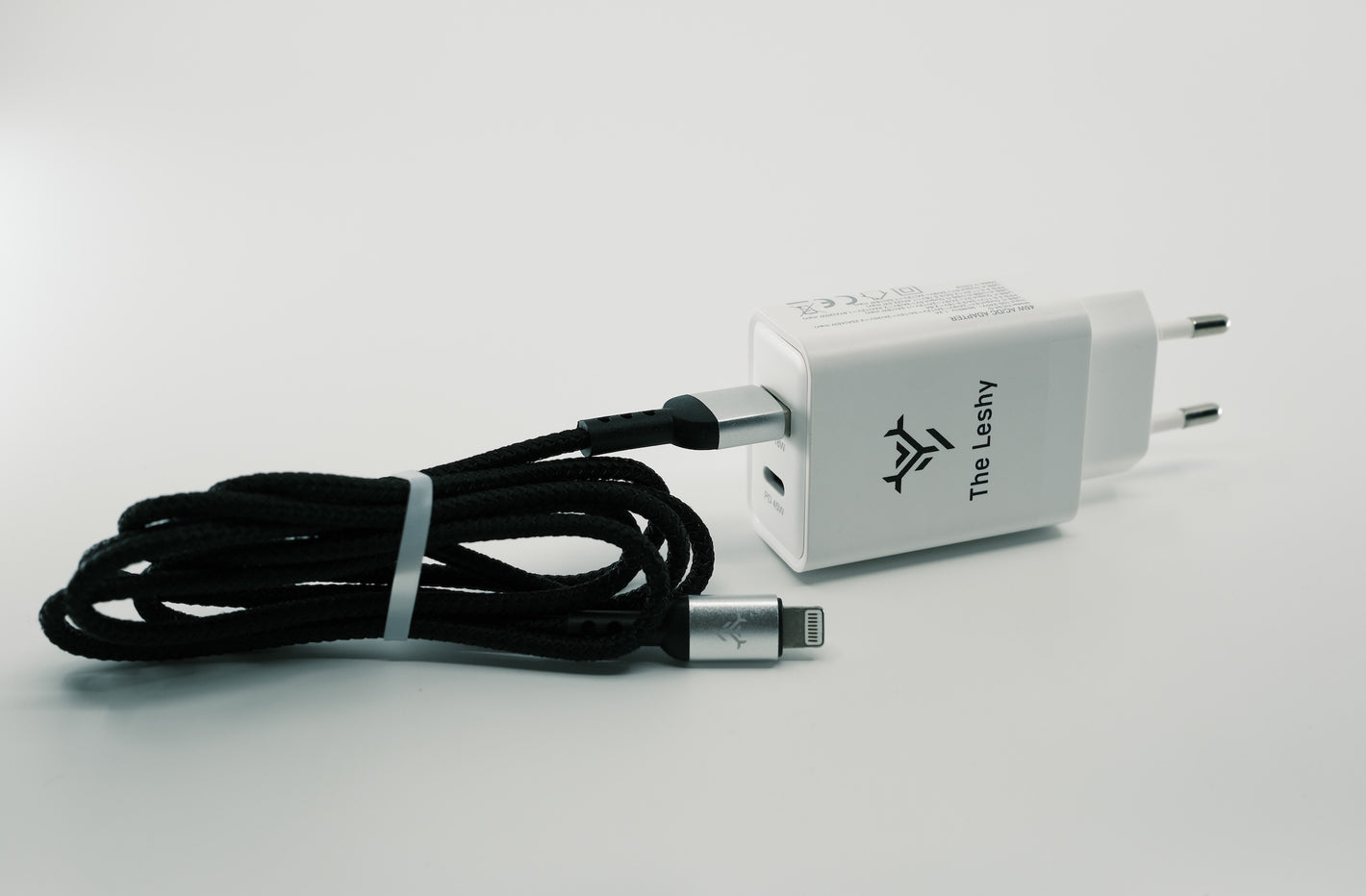 ZESTAW #3 Ładowarka sieciowa 45W + kabel 3A USB-A do Lightning - 1.2m
