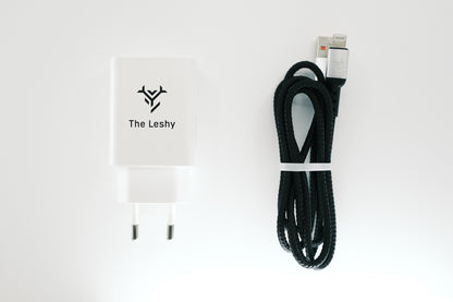 ZESTAW #3 Ładowarka sieciowa 45W + kabel 3A USB-A do Lightning - 1.2m
