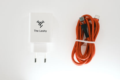 ZESTAW #4 Ładowarka sieciowa 45W + kabel 5A USB-C do USB-C - 1.5m